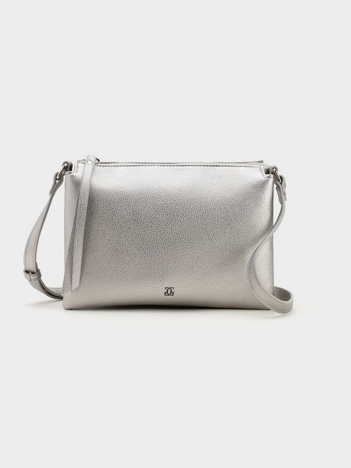 תיק צד במראה עור