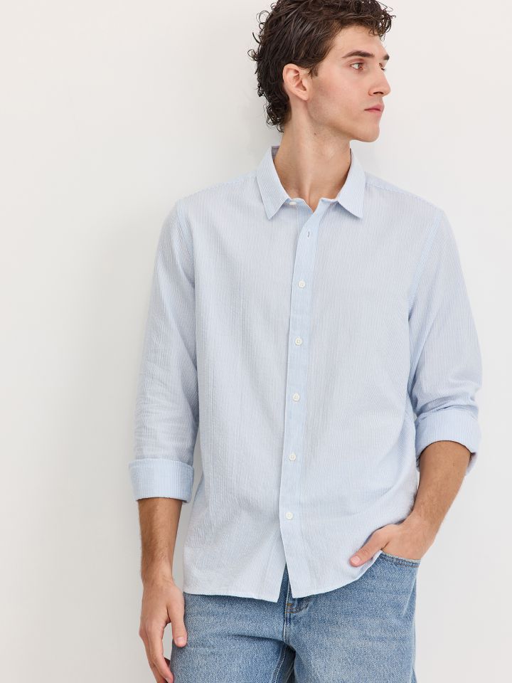 חולצה מכופתרת ארוכה סירסאקר