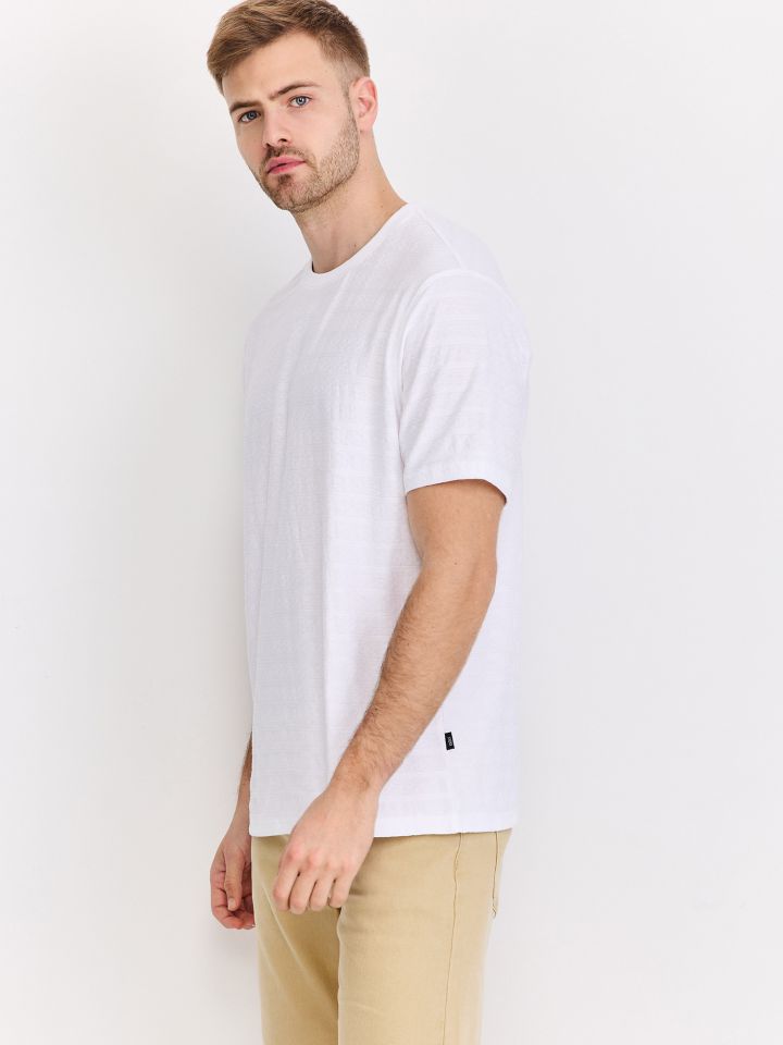 טי ג’אקרד פסים