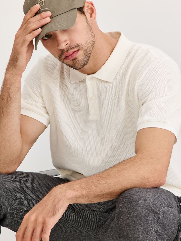 חולצת פולו ריב