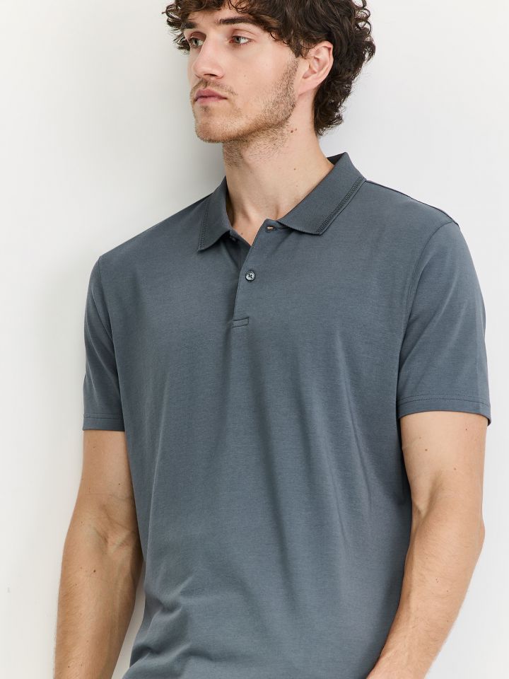 חולצת פולו פרימיום כותנה מודל