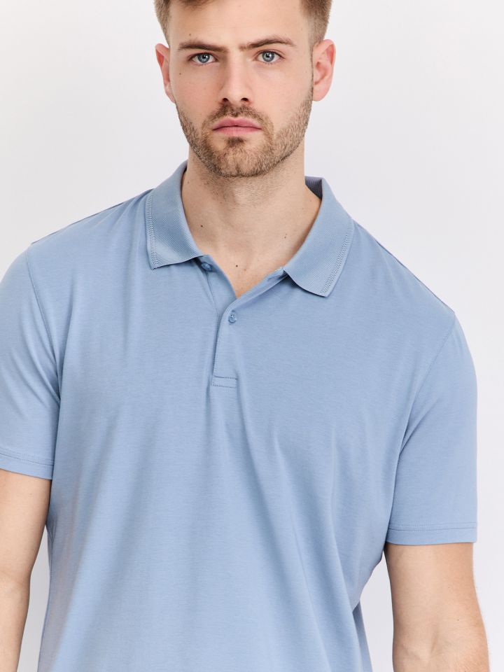 חולצת פולו פרימיום כותנה מודל