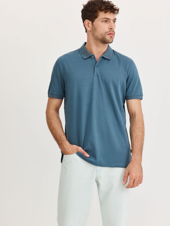 חולצת פולו פרימיום קצרה