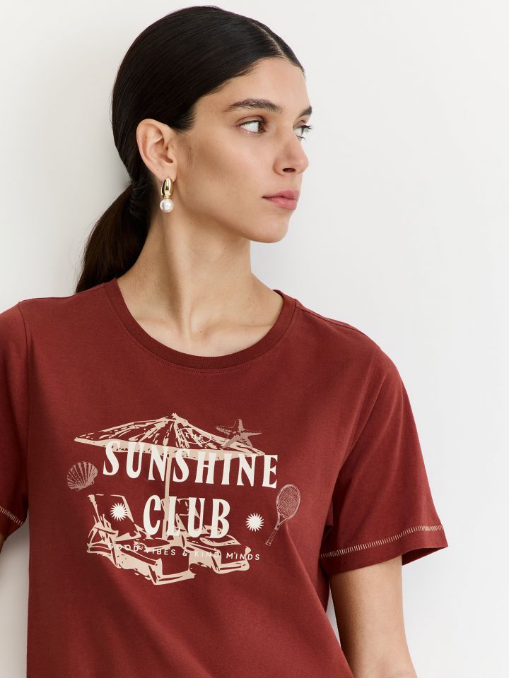 טי שירט דפוס קיץ