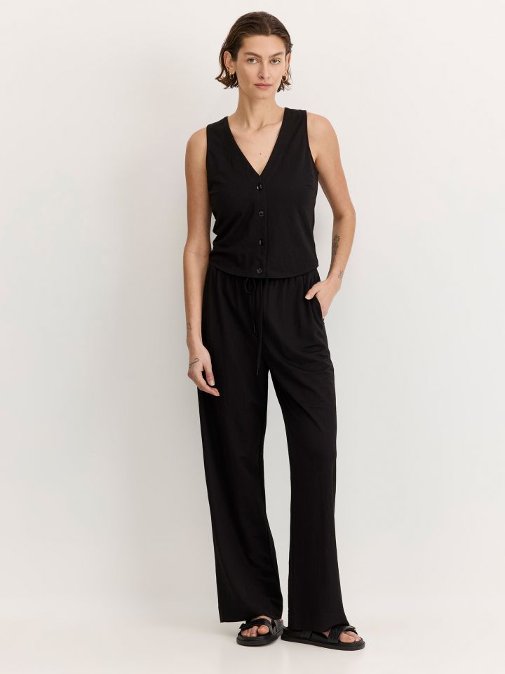 מכנסי טיסה מותן אלסטית