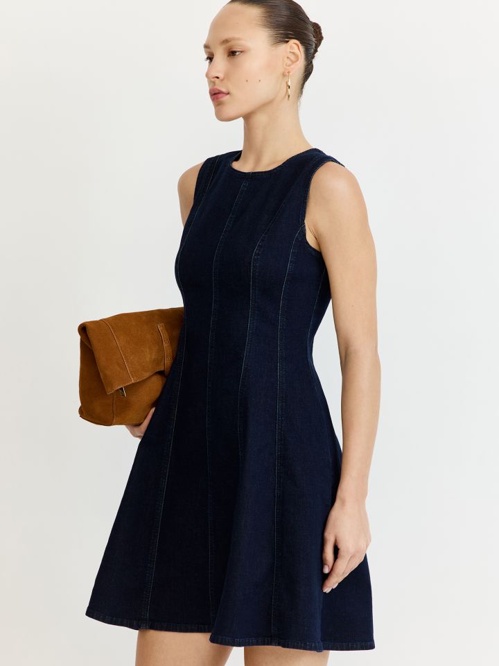 שמלת מיני פרנץ טרי