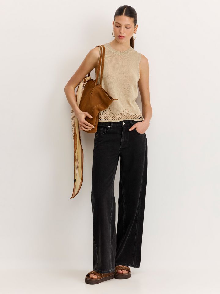 ג’ינס WIDE LEG