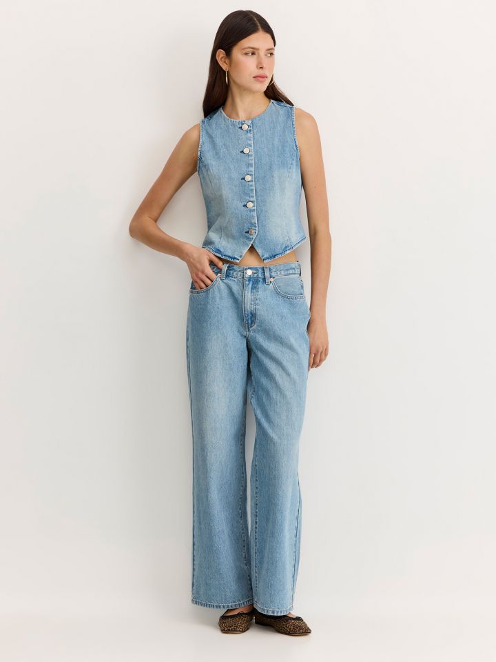 ג’ינס WIDE LEG