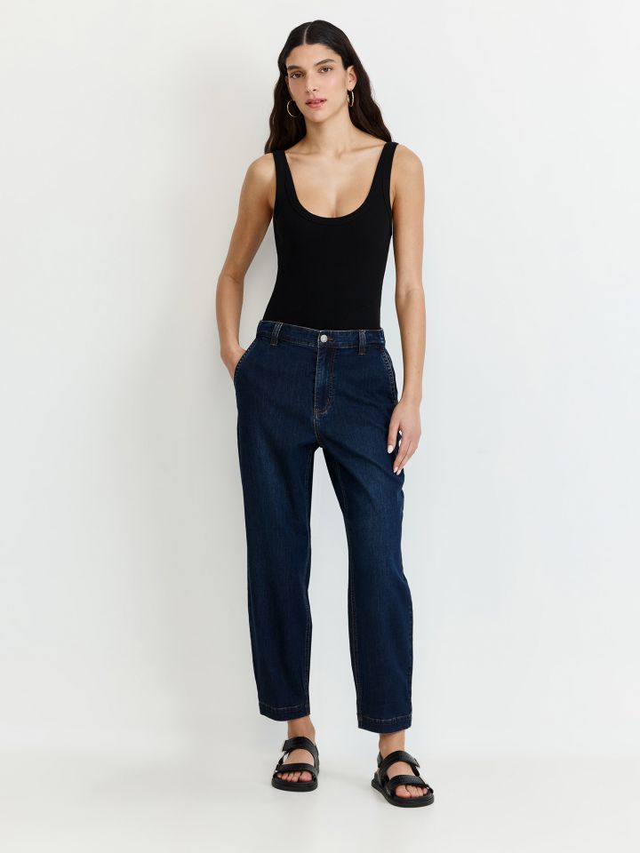 מכנסי ג’ינס PAPER BAG פרנץ טרי