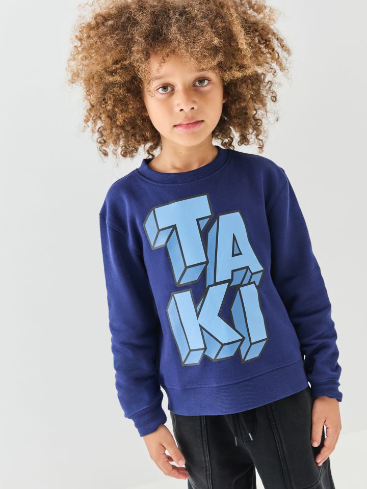 סווטשירט קפוצ’ון טאקי לוגו