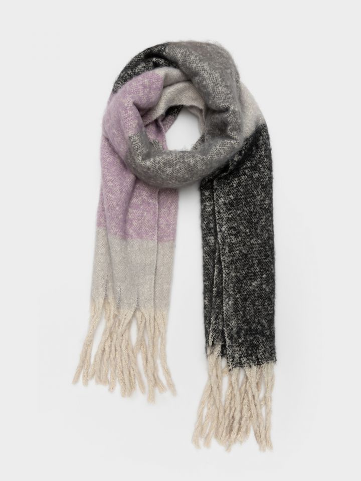 צעיף עבה צבעוני