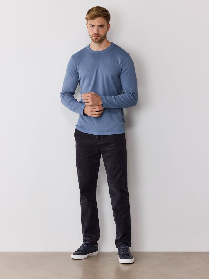 מכנסי קורדרוי מותן אלסטית