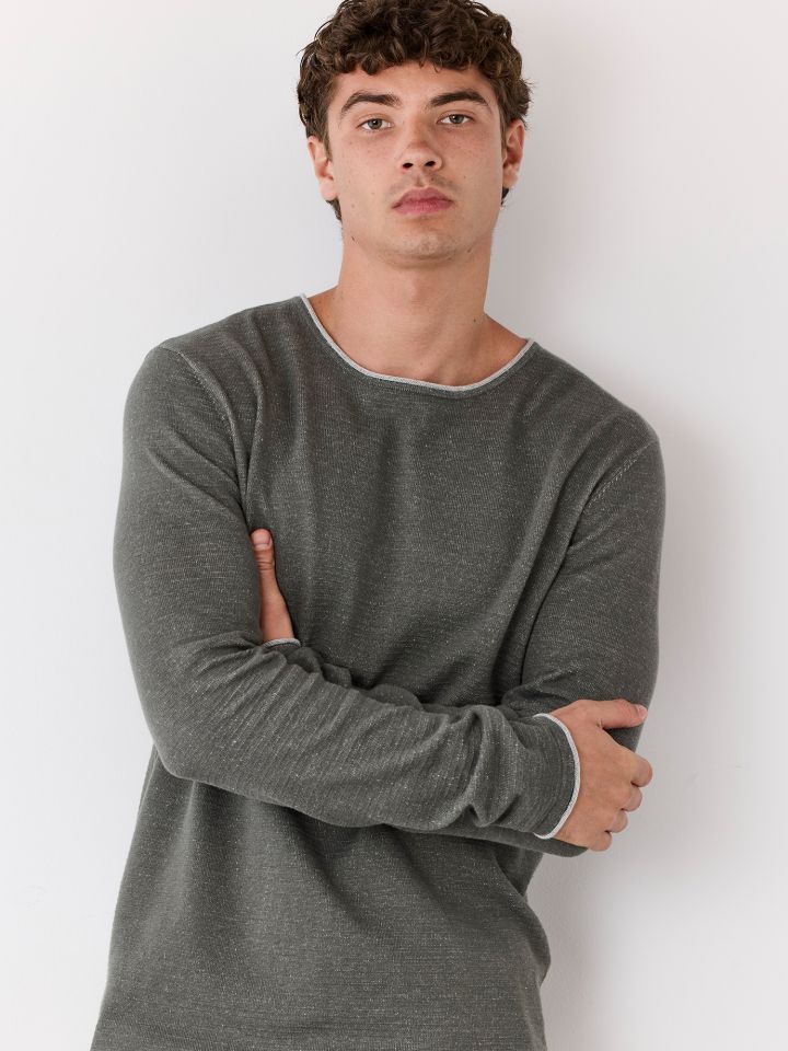 סוודר ניקי מתגלגל