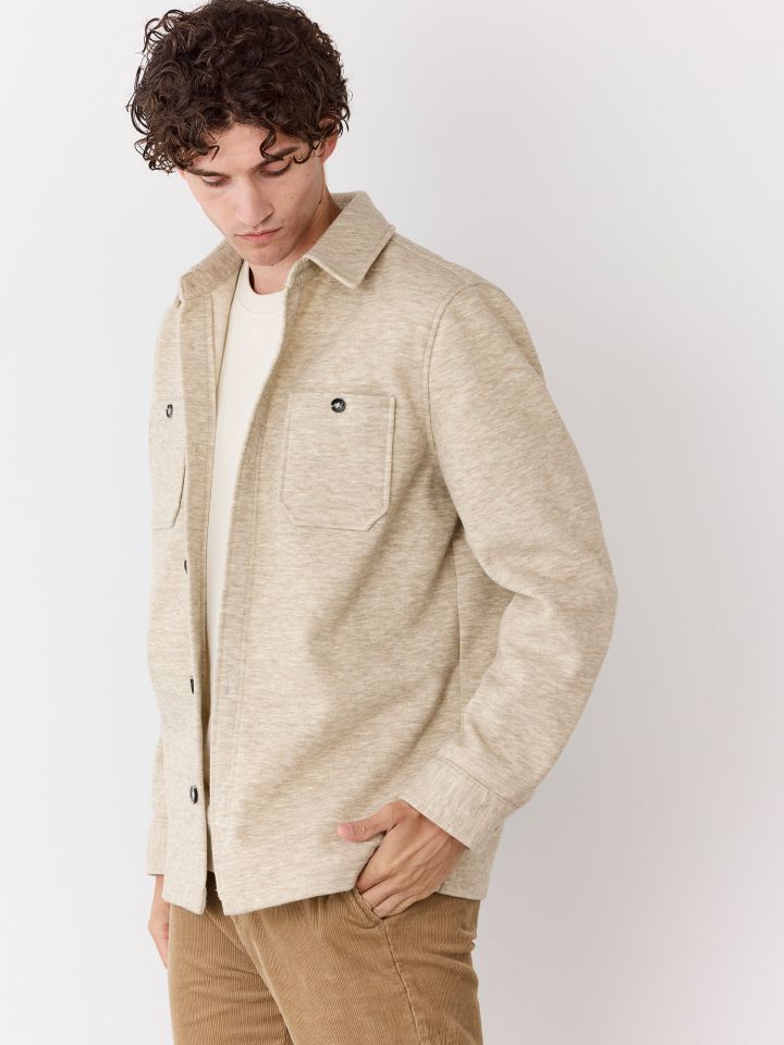 אוברישרט במראה סרוג