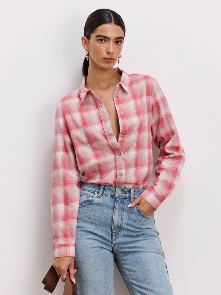 חולצת פלנל משבצות