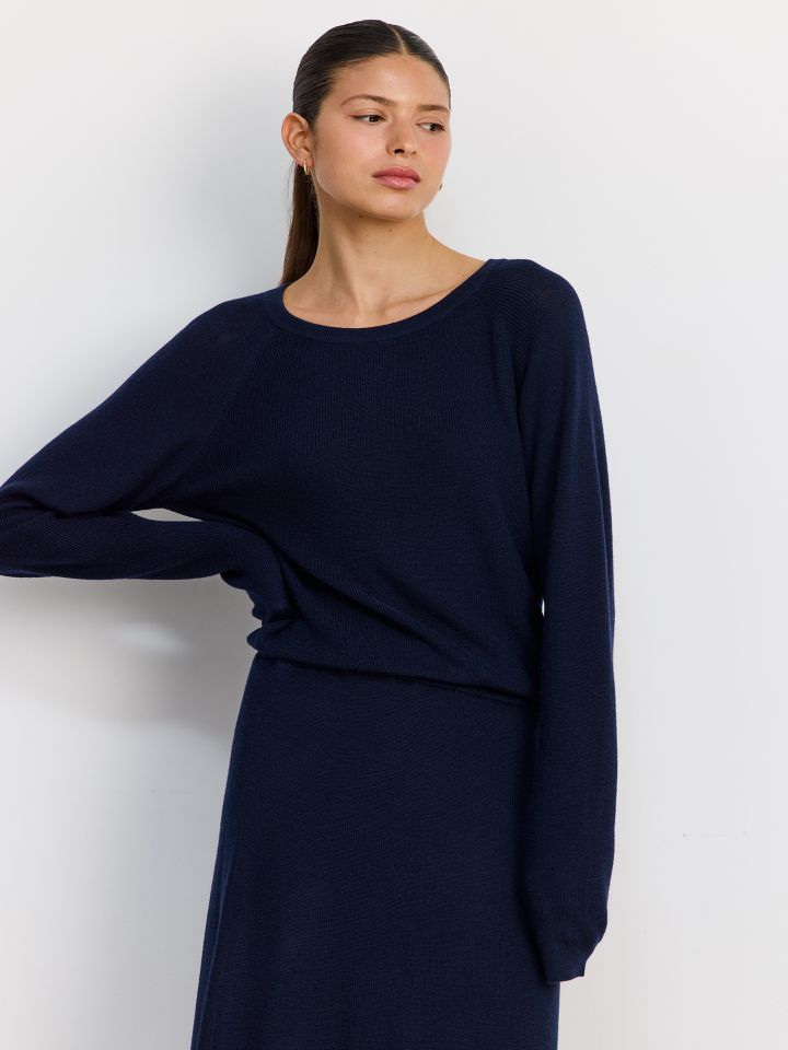 סריג שילוב כפתורים