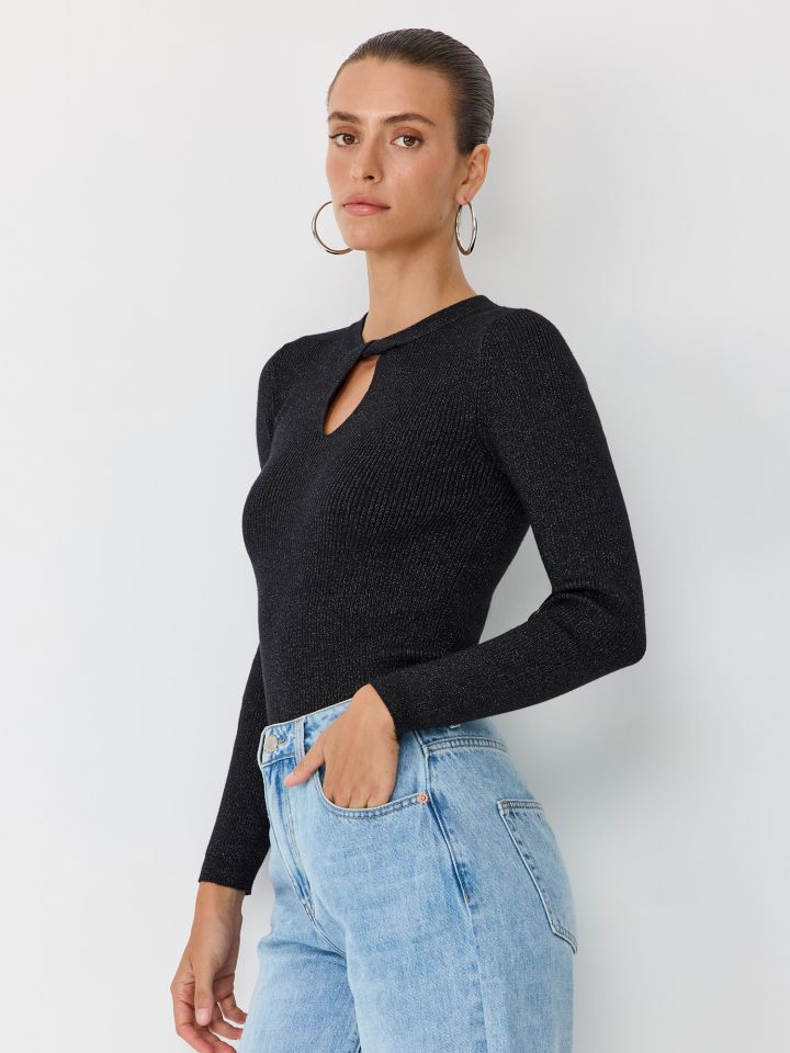 סריג לורקס מחשוף טיפה