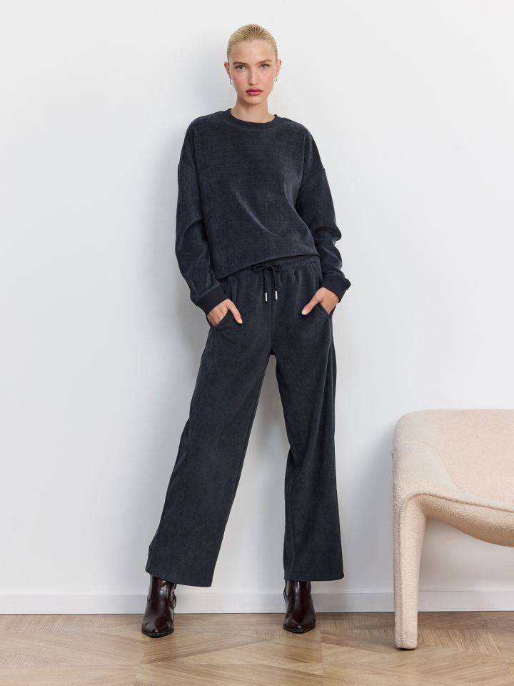 מכנסי ג’וגר וופל