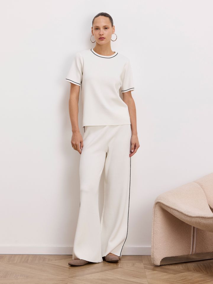 מכנסיים סרוגים