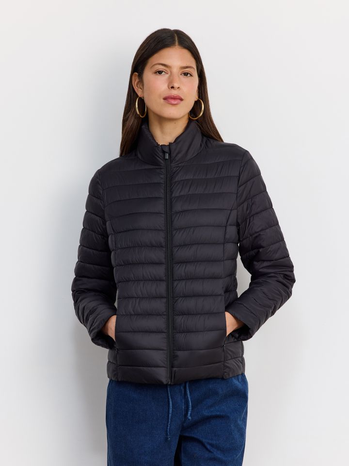 מעיל קווילט קצר