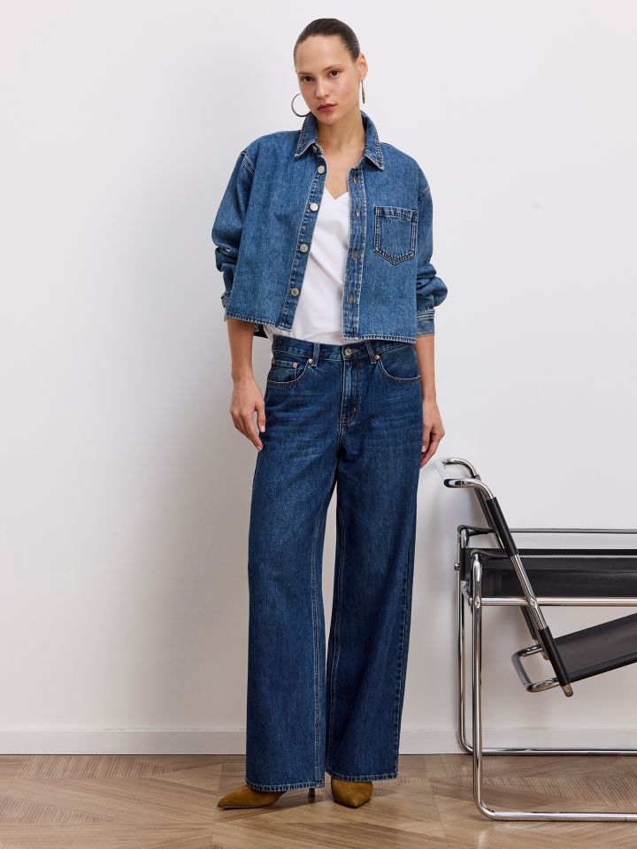 ג’ינס WIDE LEG