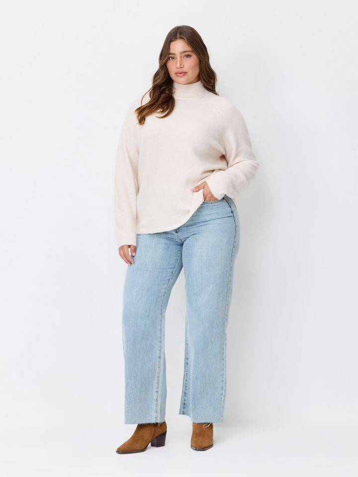 ג’ינס WIDE LEG מותן פרומה