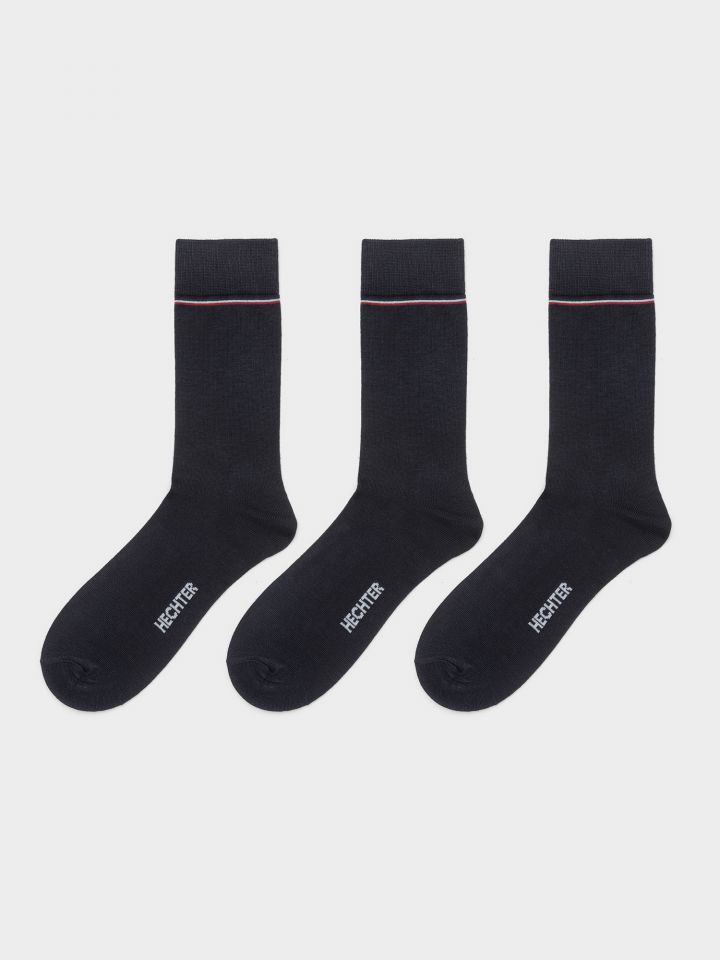 HECHTER PARIS מארז 3 זוגות גרבי מודל