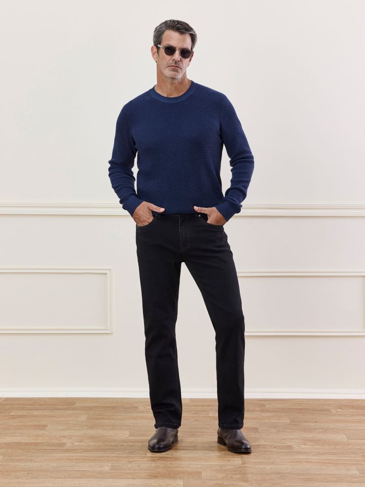 HECHTER PARIS ג’ינס דיאגונל בוטקאט