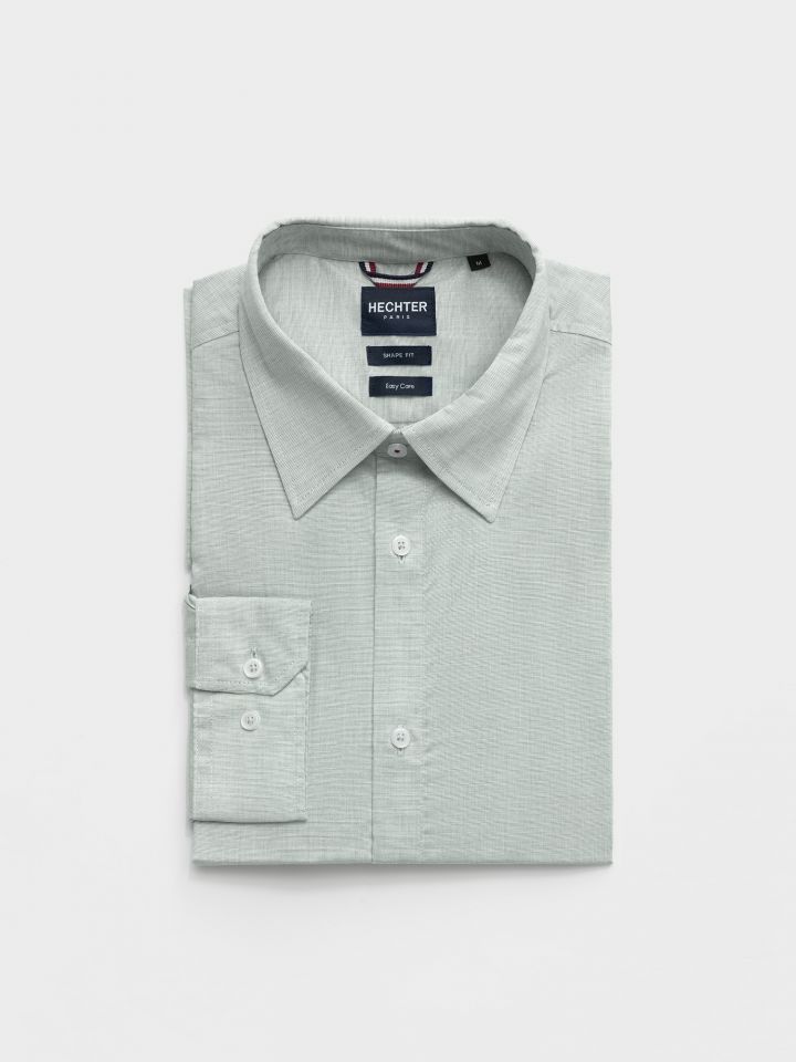 HECHTER PARIS חולצה מכופתרת EASY CARE סלאב