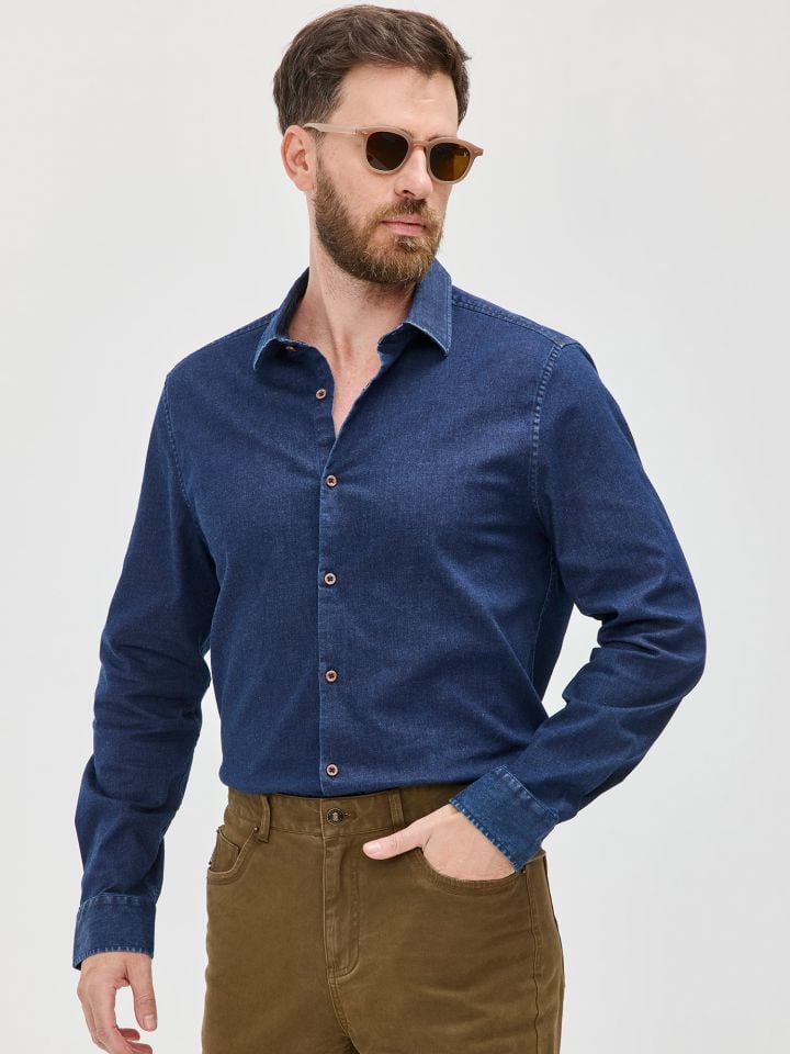 HECHTER PARIS חולצת ג’ינס