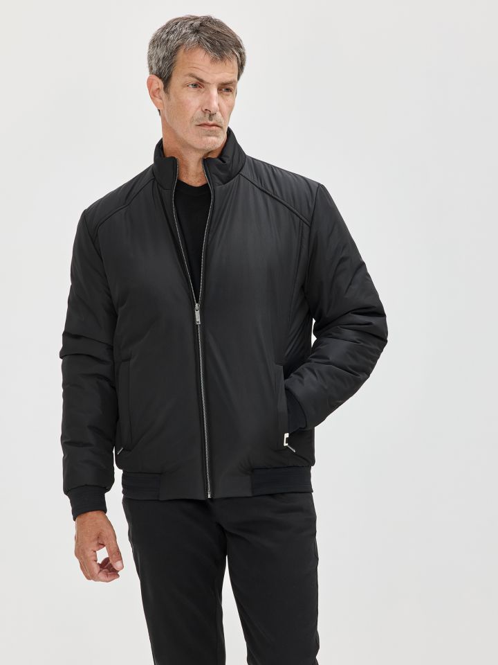 MAX MORETTI מעיל מרופד