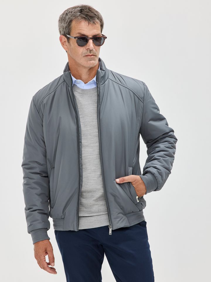 MAX MORETTI מעיל מרופד