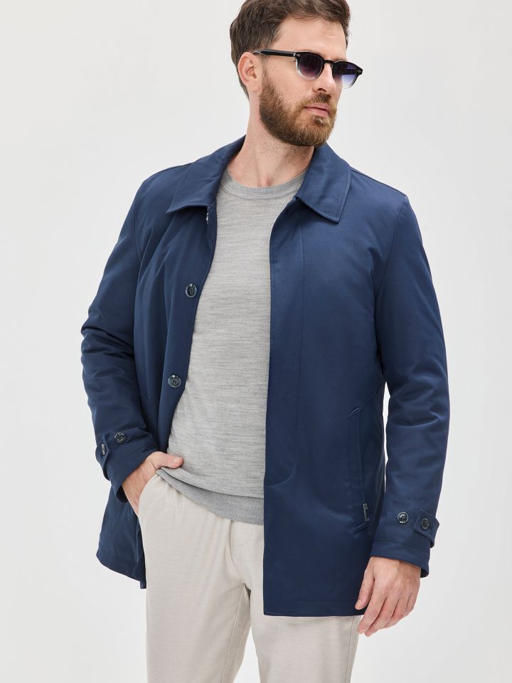 MAX MORETTI מעיל מרופד אלגנטי