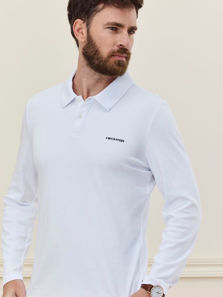 HECHTER PARIS חולצת פולו אלגנטית