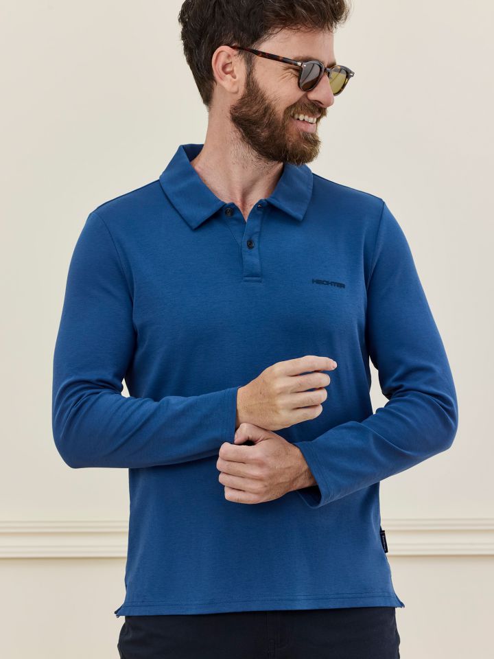 HECHTER PARIS חולצת פולו אלגנטית