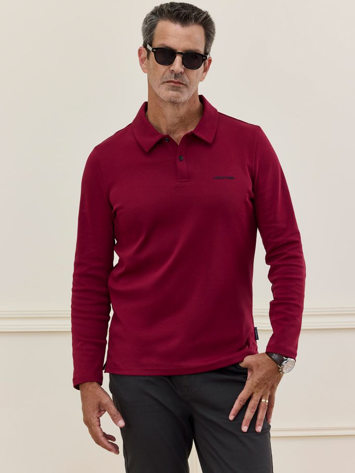 HECHTER PARIS חולצת פולו אלגנטית