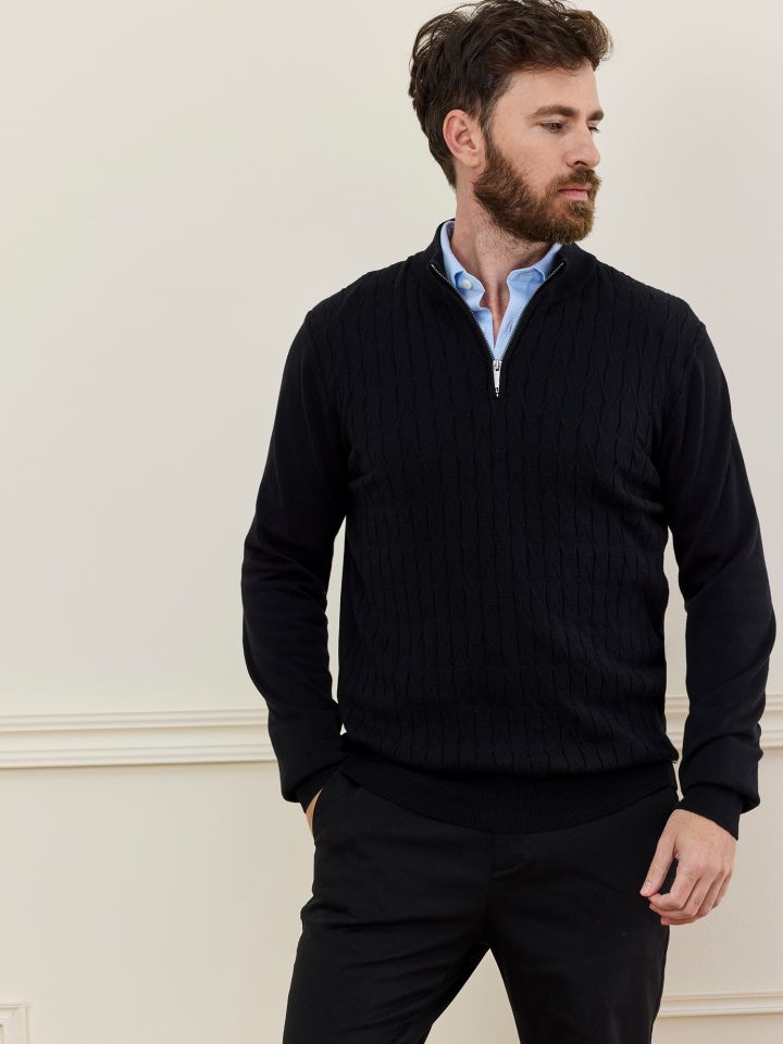 MAX MORETTI סריג צמות פולאובר