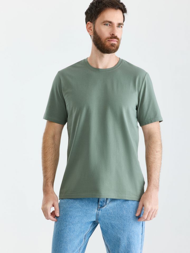 MAX MORETTI חולצת טי שירט כותנה לייקרה