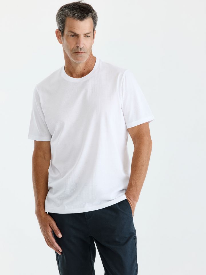 HECHTER PARIS חולצה ממורצרת ג’קארד.