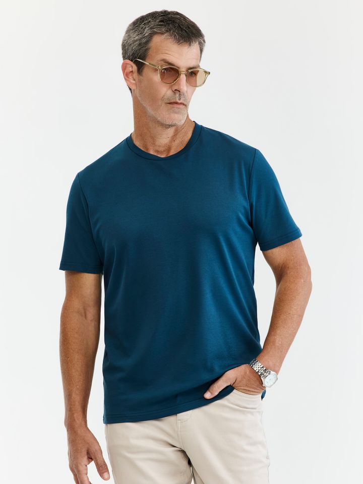 MAX MORETTI חולצת טי שירט כותנה קרה