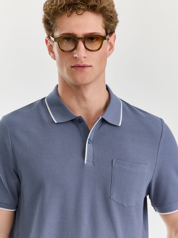 MAX MORETTI חולצת טי שירט כוורת ממורצרת