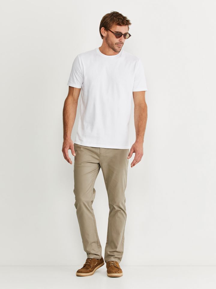 MAX MORTTI
מכנסי צ’ינו בגזרה ישרה טנסל