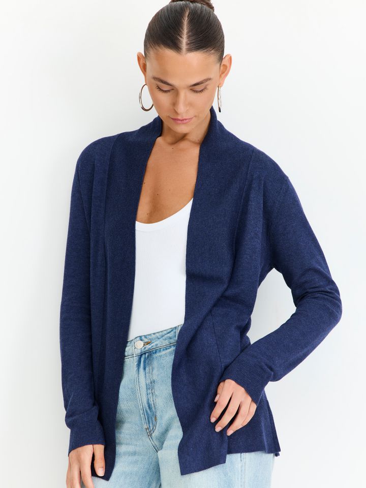 קרדיגן צווארון שאל