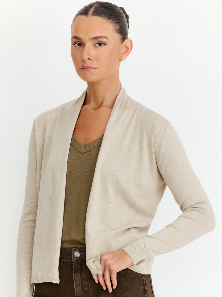 קרדיגן צווארון שאל