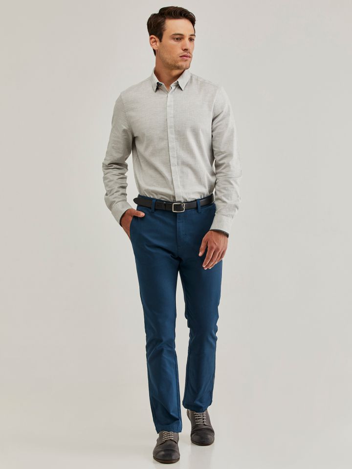 MAX MORETTI  מכנסיי צ’ינו קלאסיים