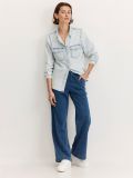 חולצת ג’ינס ארוכה