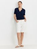 חולצת פולו בסריגת פוינטל