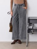 ג’ינס WIDE LEG חגורת קשירה