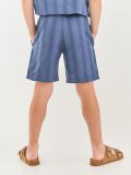 מכנסי אריג פסים