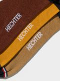 HECHTER PARIS מארז 3 זוגות גרבי כותנה צבע